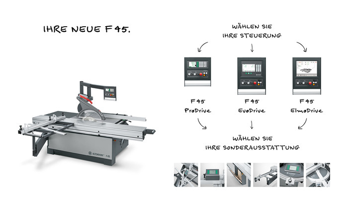 Formatkreissäge Altendorf F45