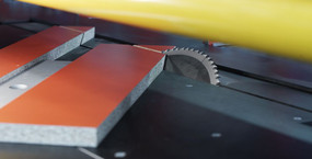 Schelling Plattenaufteilsäge horizontal s 45 Gehrungsschnitt