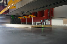 Schelling Plattenaufteilsäge horizontal s 45 Laser Schnittfugenanzeige